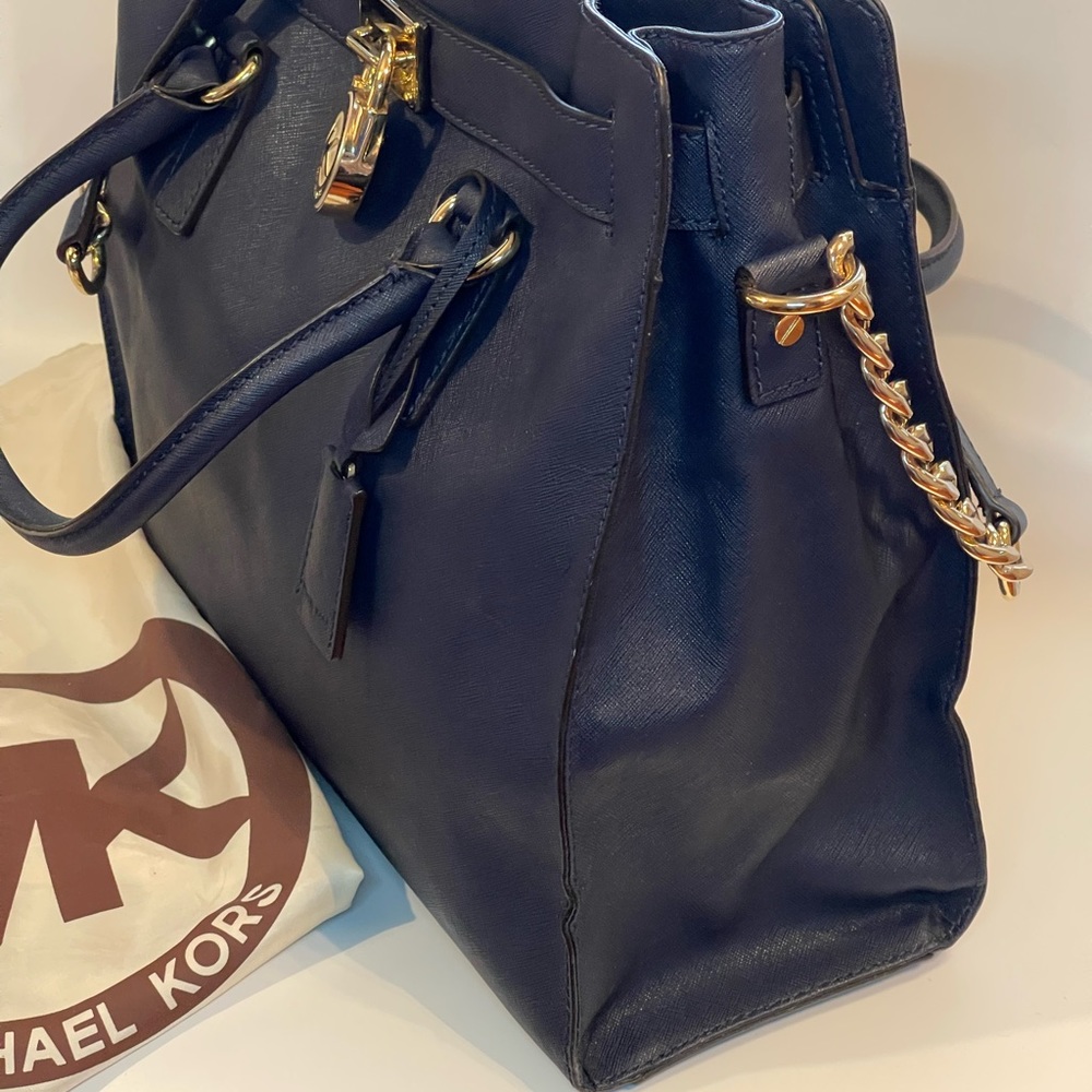 MICHAEL KORS HAMILTON BAG & WALLET SET - Picture 5 of 14